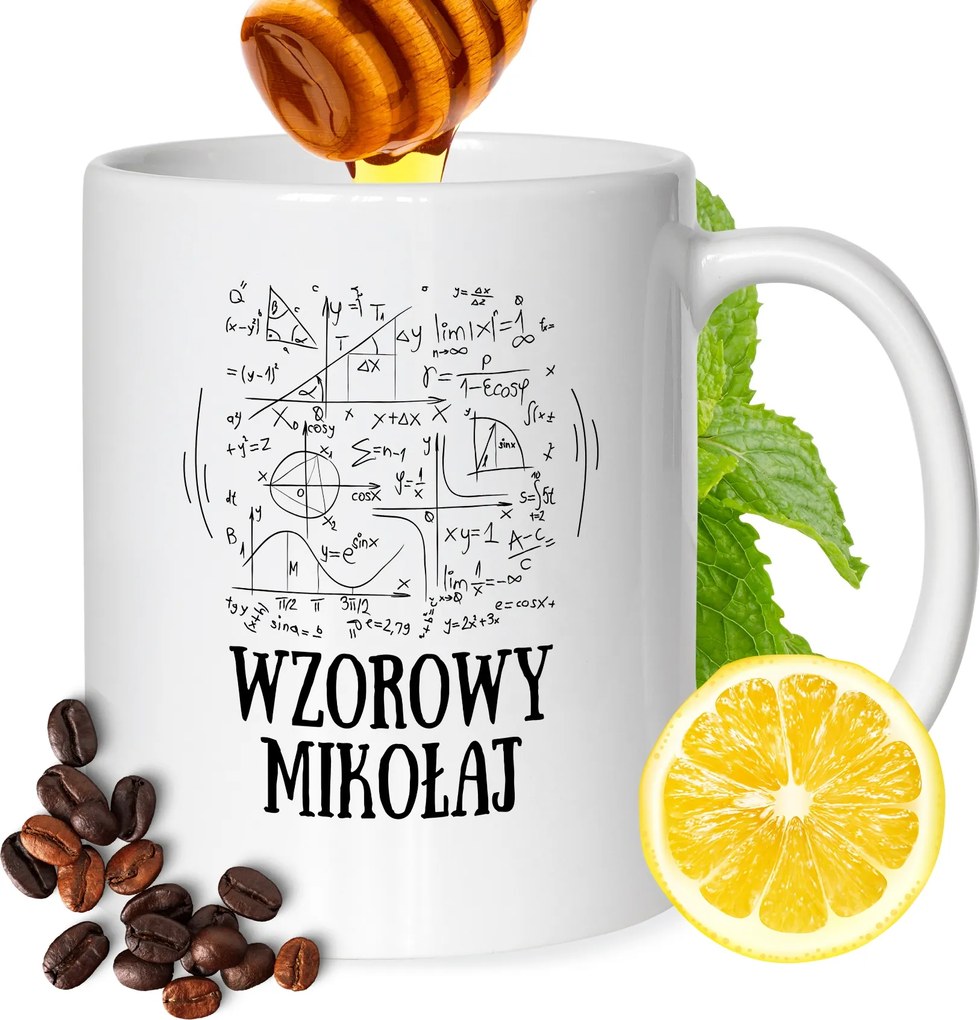 Bögre Mikulás Barát Férj Nyomtatott Ajándék Fehér 330ml