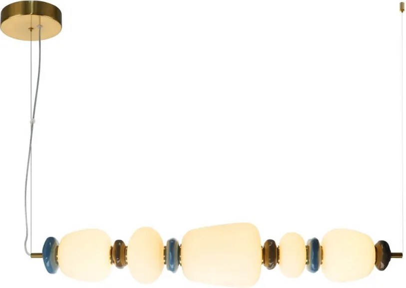 Italux Evans PND-94981-5A-GD Függőlámpa 1x26W/LED 3000K 2960lm IP20