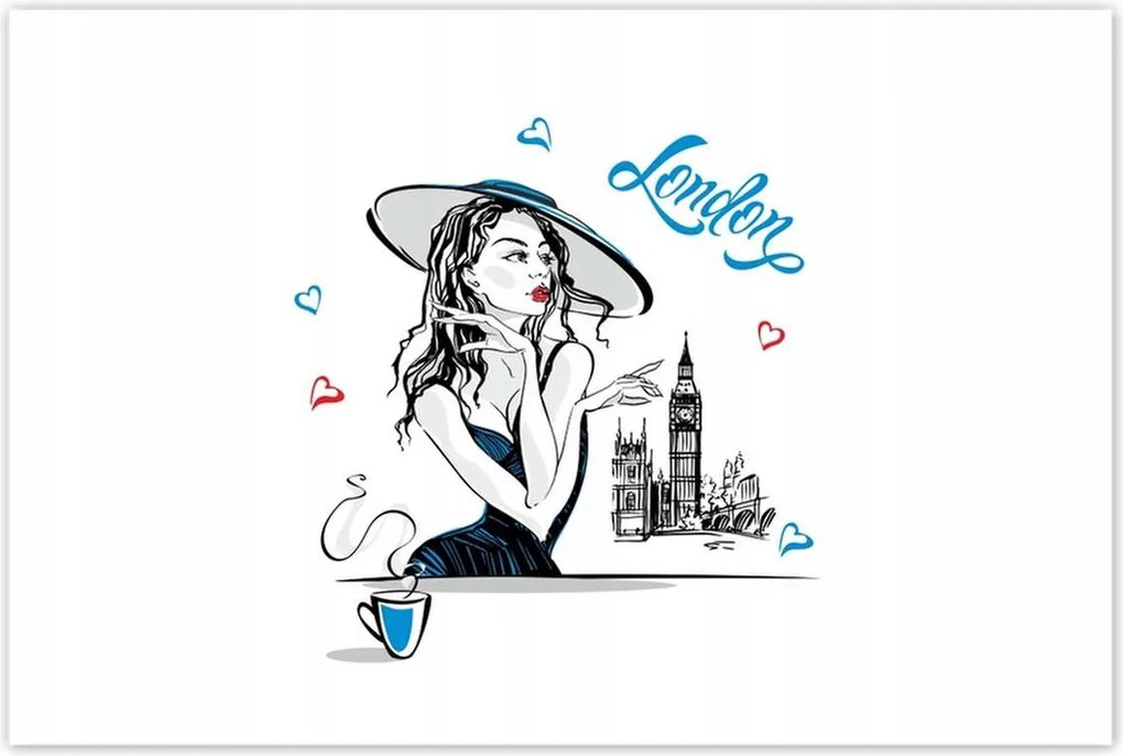 Poszterek 120x80 London beauty