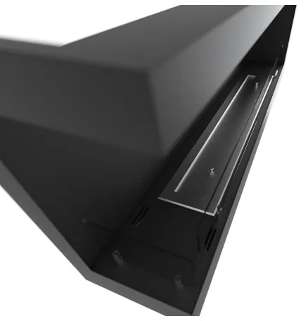 InFire - Sarok BIO kandalló 45x120 cm 3kW fekete