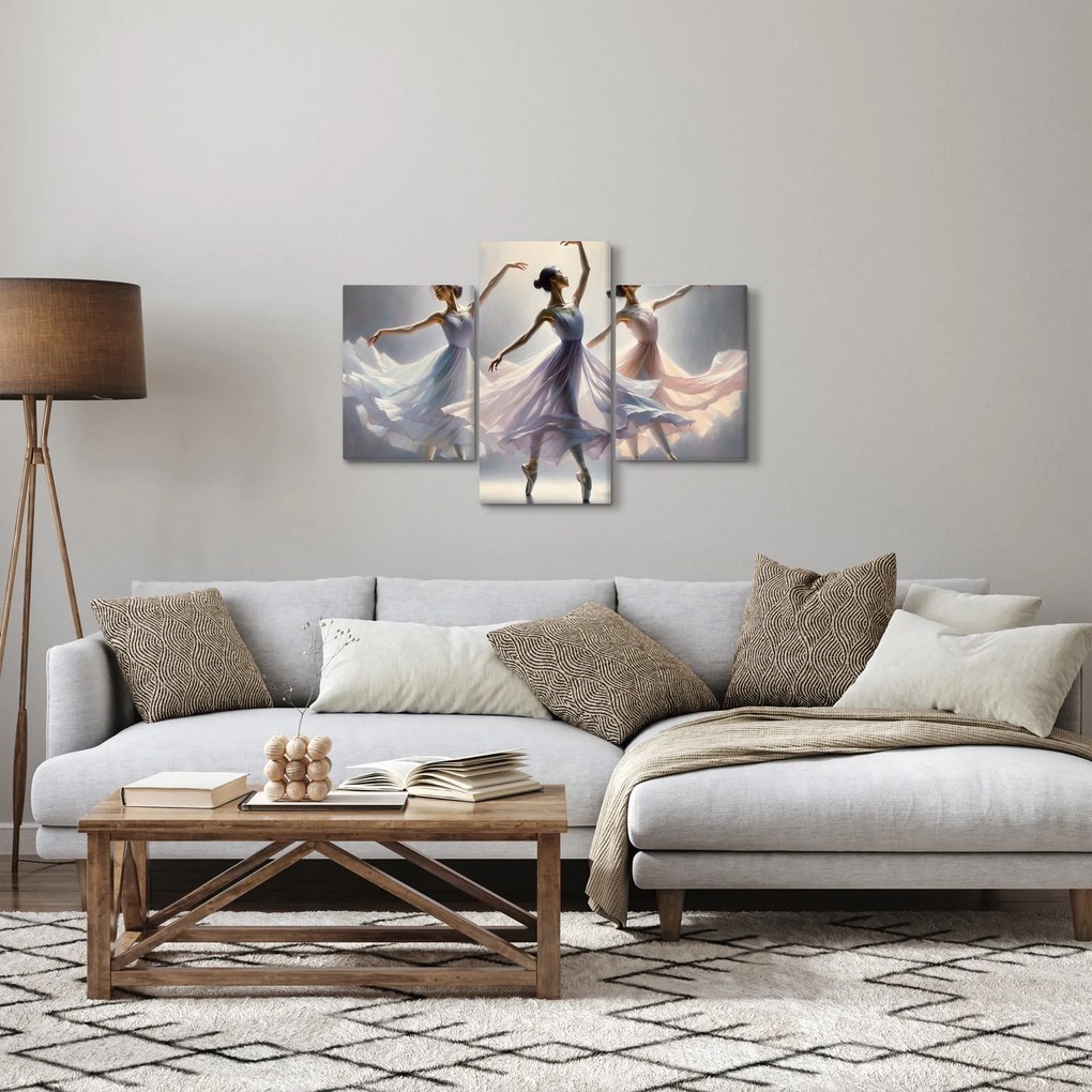 Kép - Három balerina (90x60 cm)