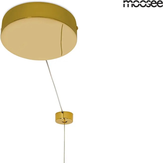 KING HOME MSE010100170 RING Modern Led Függesztett Lámpa Arany LED IP20