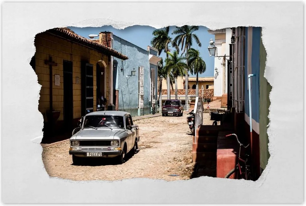 Poszterek 60x40 Lada Kubai taxik