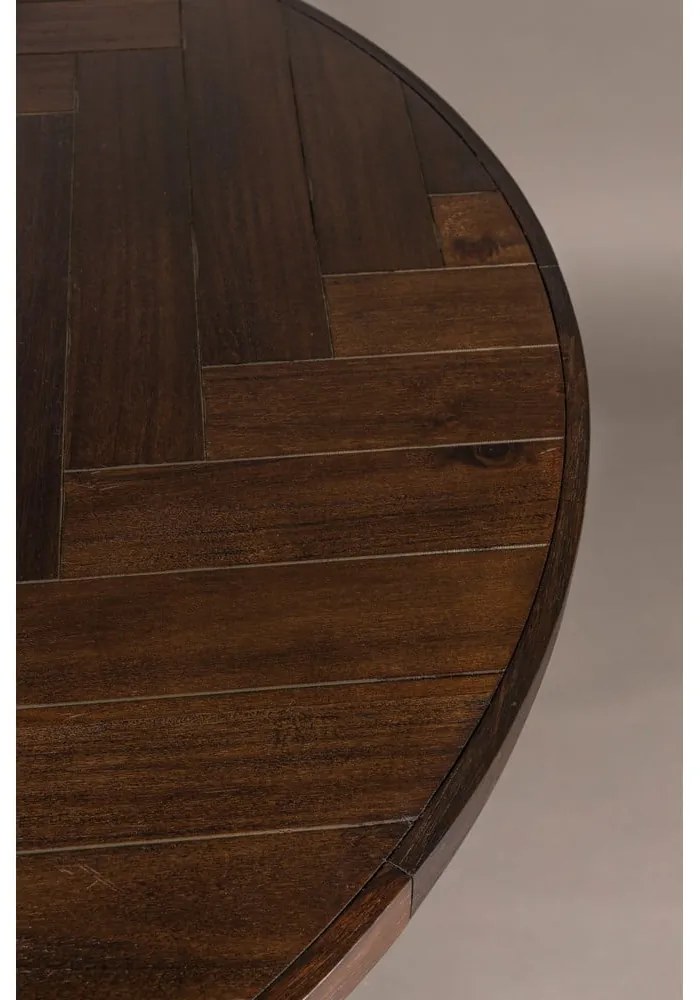 Kerek étkezőasztal akácfa dekorral ø 120 cm Class – Dutchbone