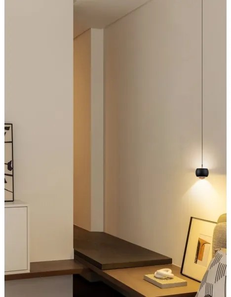 Immax NEO 07219L - LED dimmelhető DORMINE csillár 6W/230V matt fekete Tuya +DO