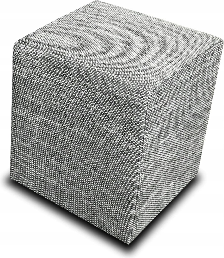 puff kocka lábtartó Cube 40x40x45 szürke melange előszoba nappali
