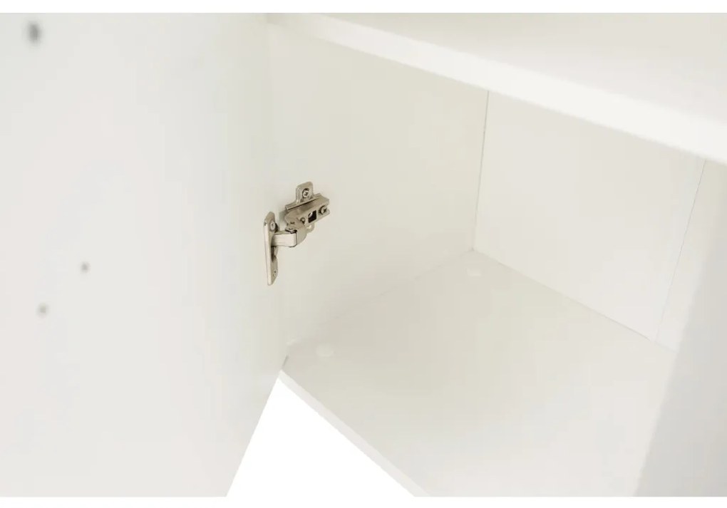 Nappali bútor, fehér/szürke, GENTA