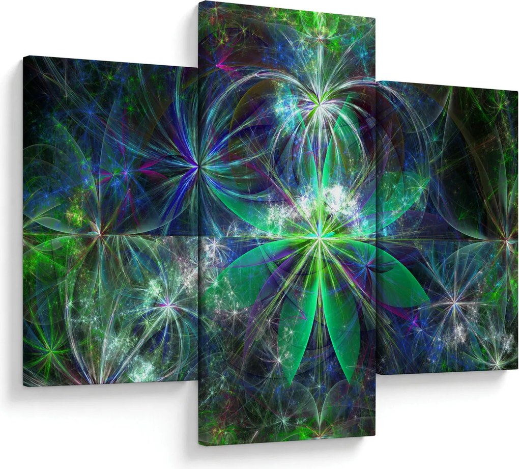 Kép - Absztrakt geometriai formák (90x60 cm)