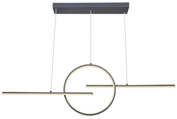 Globo 67121-50G - LED Szabályozható csillár zsinóron BARRAL LED/50W/230V + távirányító