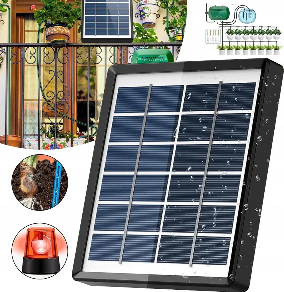 Napelemes Kerti Öntözőrendszer, Automata Öntöző Szett