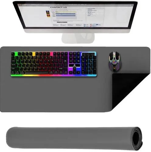 Egér és billentyűzet alátét 90x45x0,2cm Grey