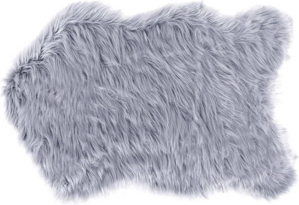 Bellatex műszőrme - kilépőszőnyeg szürke, 60 x 90 cm