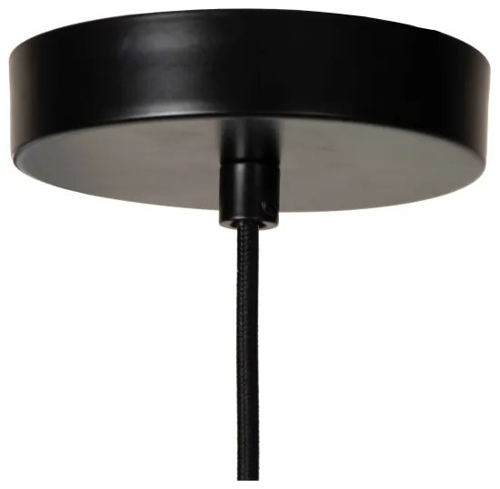 Lucide 10413/70/72 - Csillár zsinóron YUNKAI 1xE27/60W/230V átm. 70 cm barna