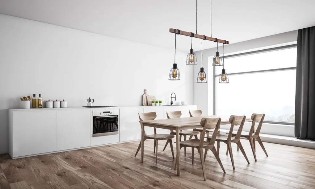 Italux Reda PND-4793-5-L Függőlámpa 5x40W/E27 IP20
