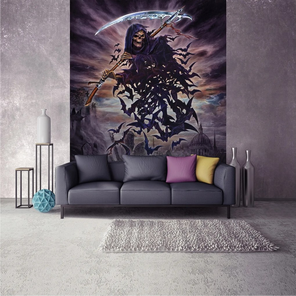 Fotótapéta Gótikus éjszaka Sötétség Halál Város 184x254 vinil +ragasztó