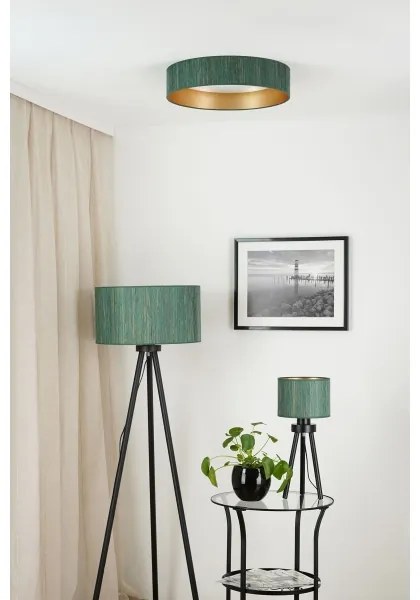 Brilagi - LED mennyezeti lámpa BOSTON ROLLER LED/24W/230V Ø45 cm zöld/arany