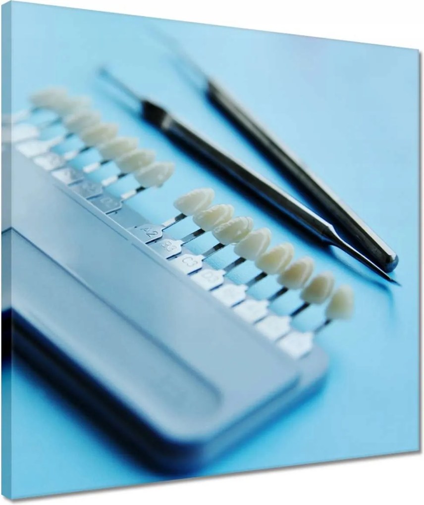 Vászonkép 40x40 Fogimplantátum mintavevő