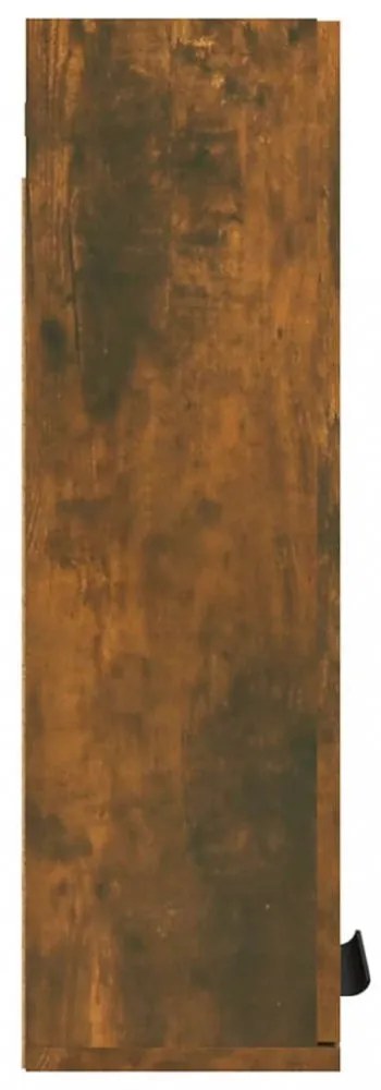 füstös tölgy színű fali fürdőszobaszekrény 32 x 20 x 67 cm