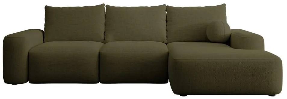 Sarokkanapé Carlito (J) (oliva + fekete). 1099579