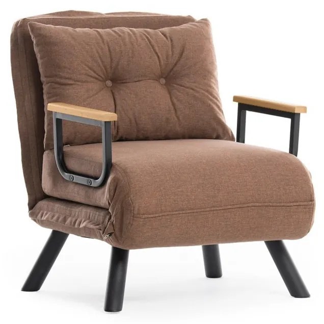 Sando Single Light Brown fotel