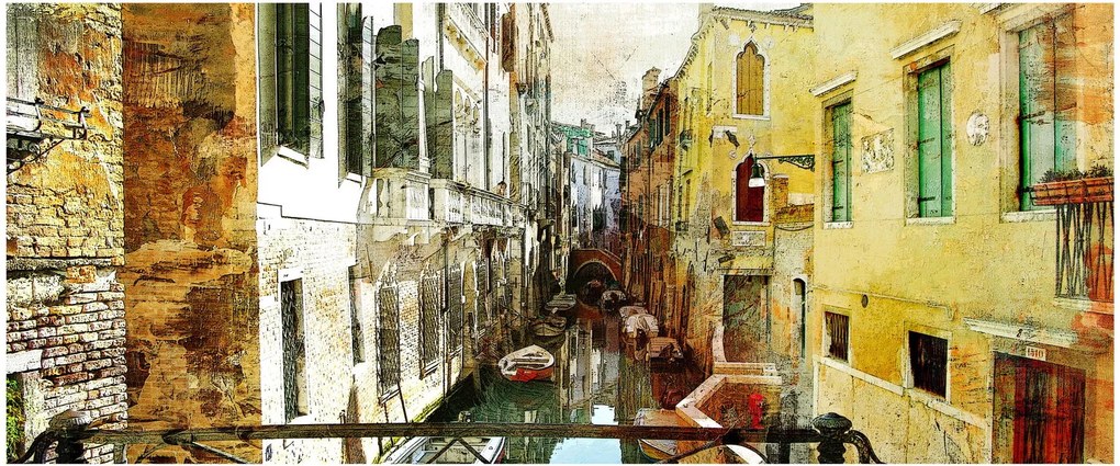 Kép - Utca Velencében (120x50 cm)