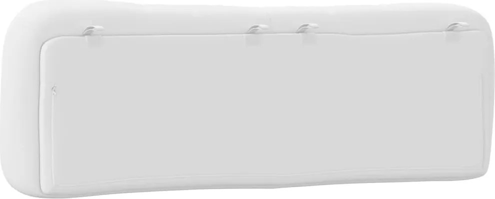 fehér műbőr fejtámla párna Hvar 152 cm