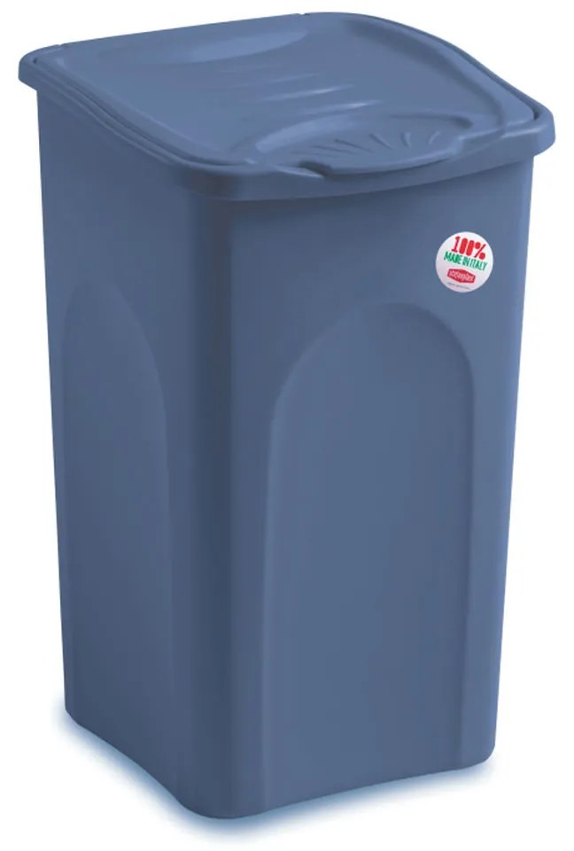 STEFANPLAST Primavera szennyeskosár 38 L, kék