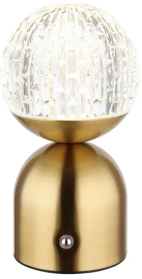 Globo 21007M-LED Dimmelhető érintős asztali lámpa JULSY LED/2,5W/3,7V 2700/4000/6500K réz