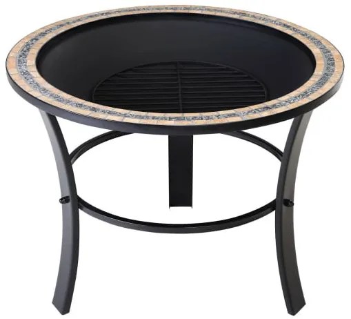 monzana® Fuego tűzrakóhely Ø76 cm - mozaik