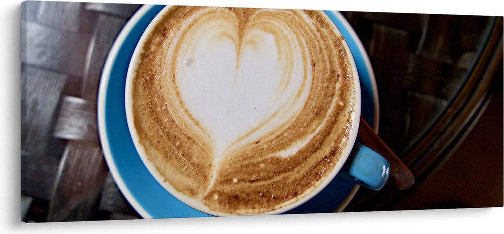 Kép - Latte Art (120x50 cm)