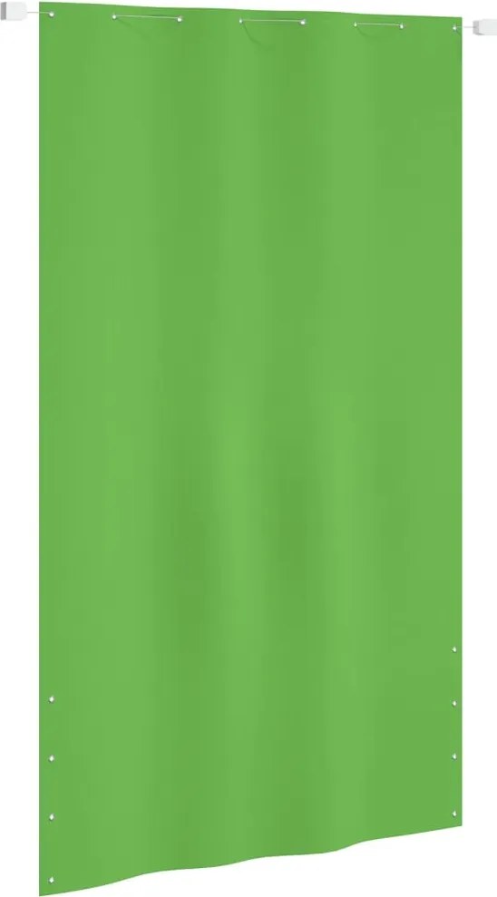 vidaXL világoszöld oxford-szövet erkélyparaván 140 x 240 cm