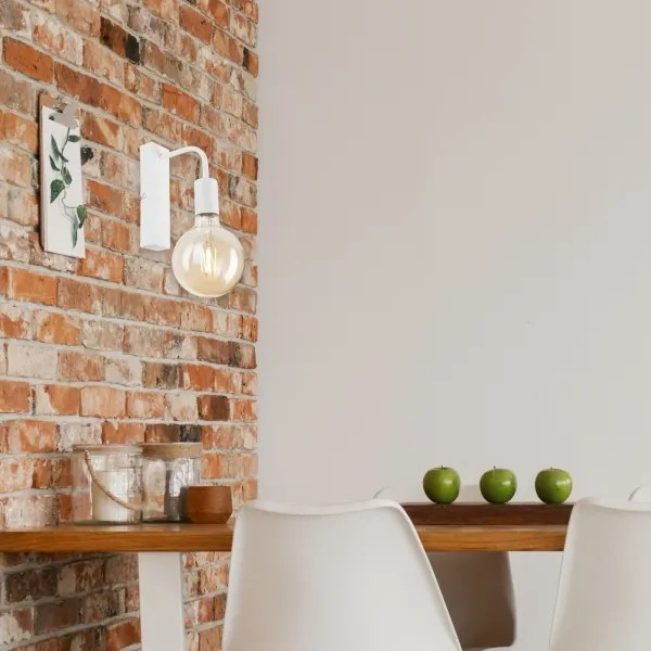 Fali lámpa ASTRID 1xE27/60W/230V fehér