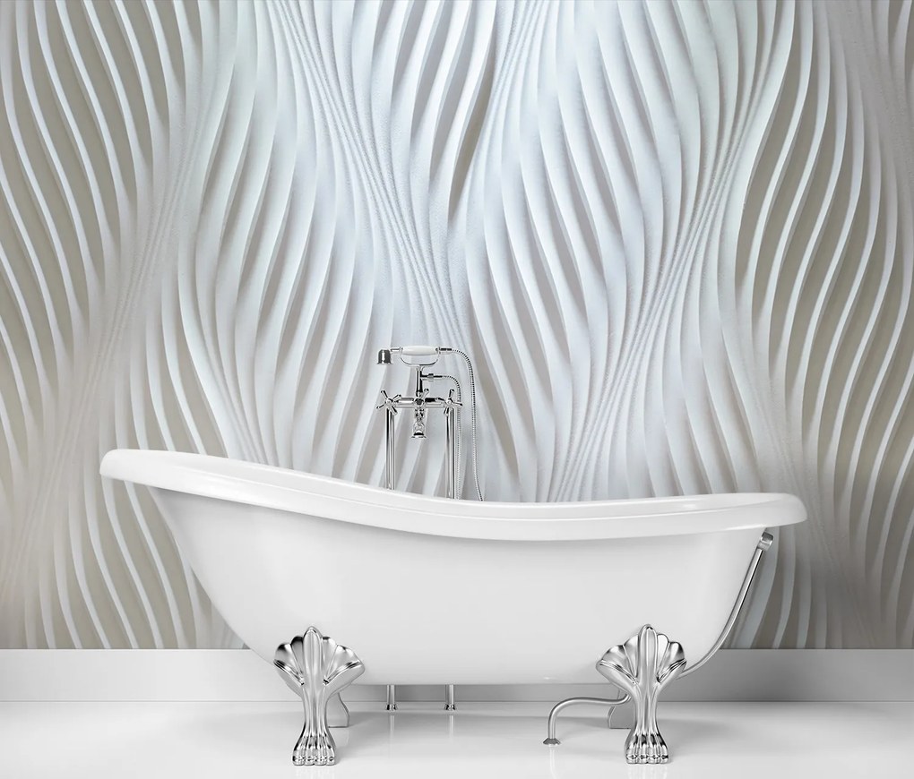 Gario Fotótapéta Dizájnos absztrakt hullámok Anyag: Vlies, Méret: 250 x 175 cm