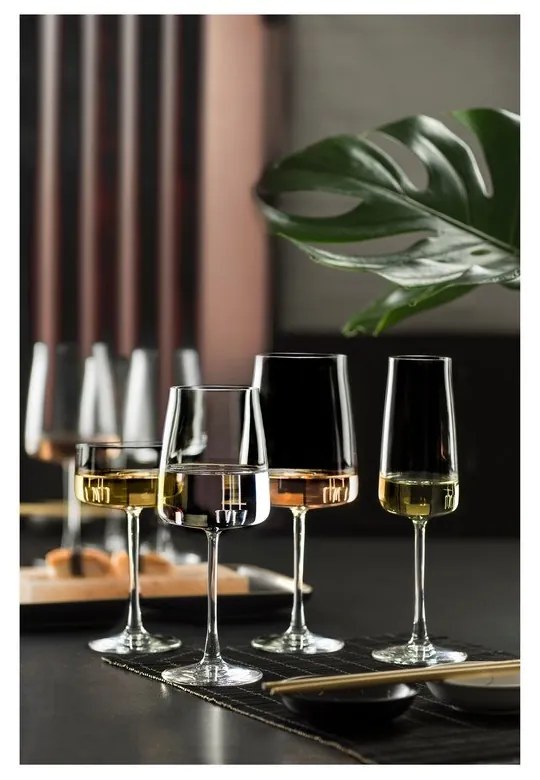 Pezsgőspohár szett 4 db-os 260 ml Zero – Lyngby Glas