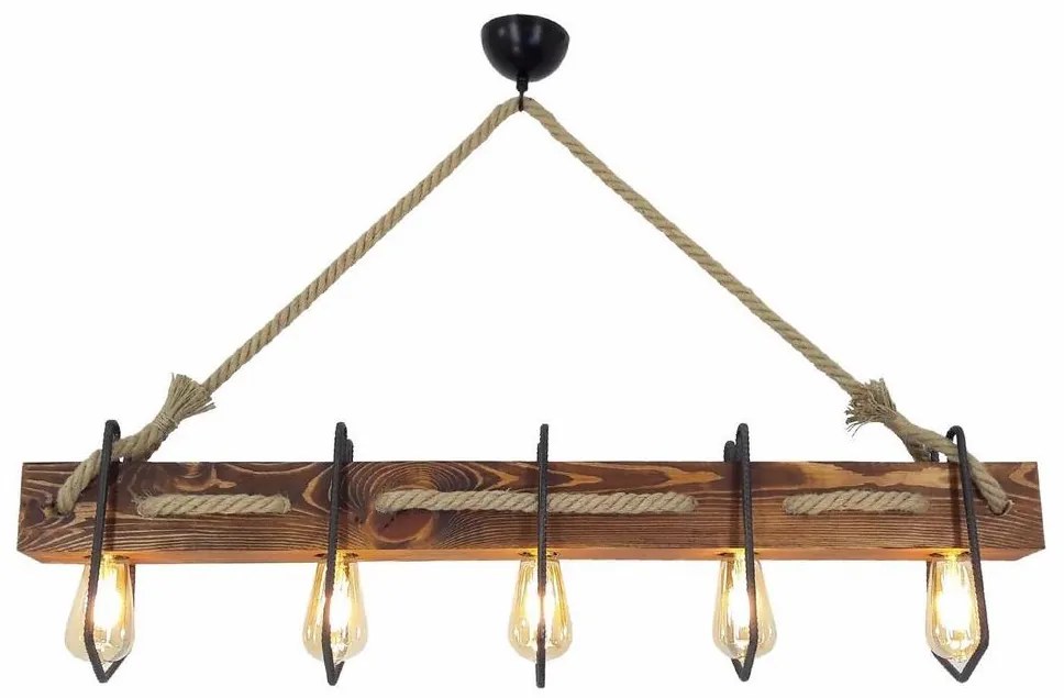 Csillár zsinóron DEMIR 5xE27/40W/230V