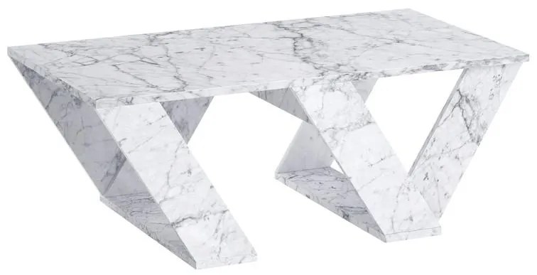 Dohányzóasztal Pipra - Carrara Marble