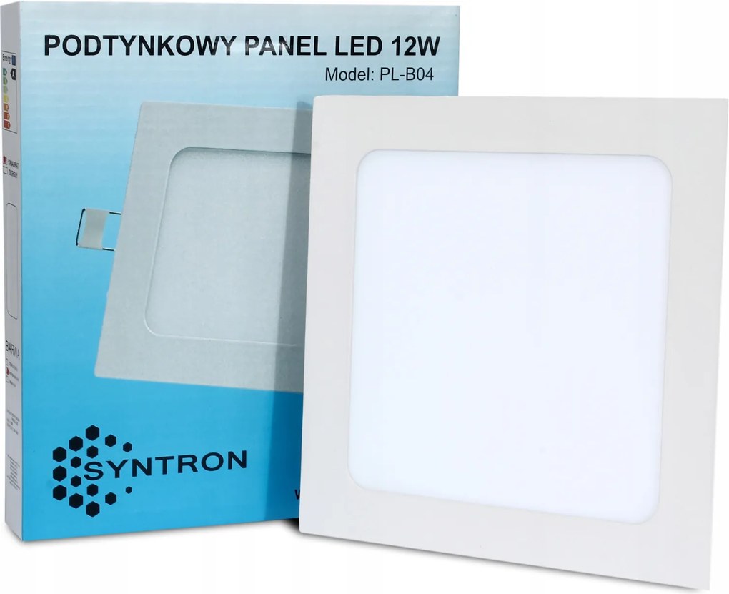 Led Panel Süllyesztett Mennyezeti Plafon 12W Színek