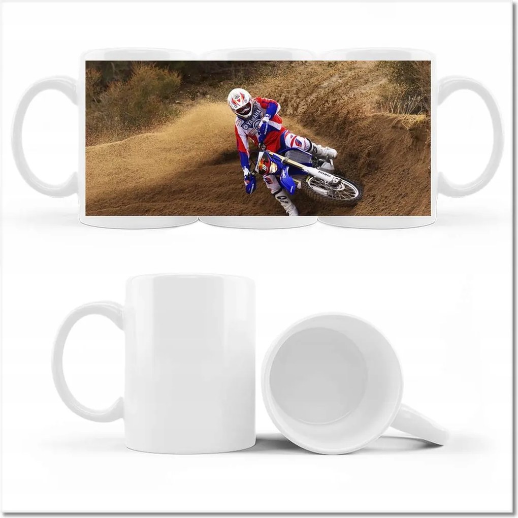 Fotó bögre Motocross Motorkerékpár Motor