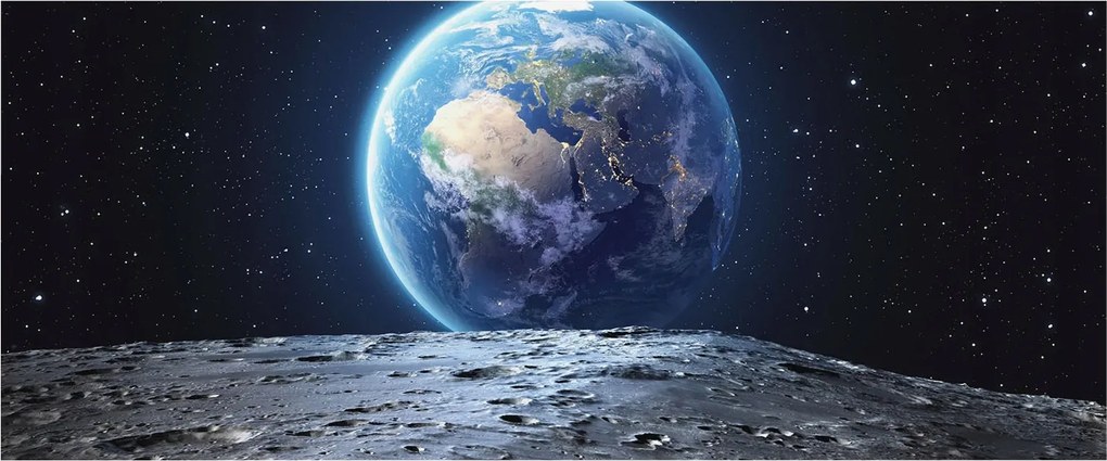 Fali fotótapéta Étkezőbe Kozmikus panoráma 250x104 Ragasztó