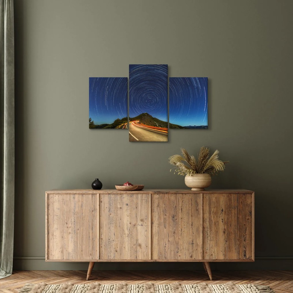 Forgó csillagok képe (90x60 cm)