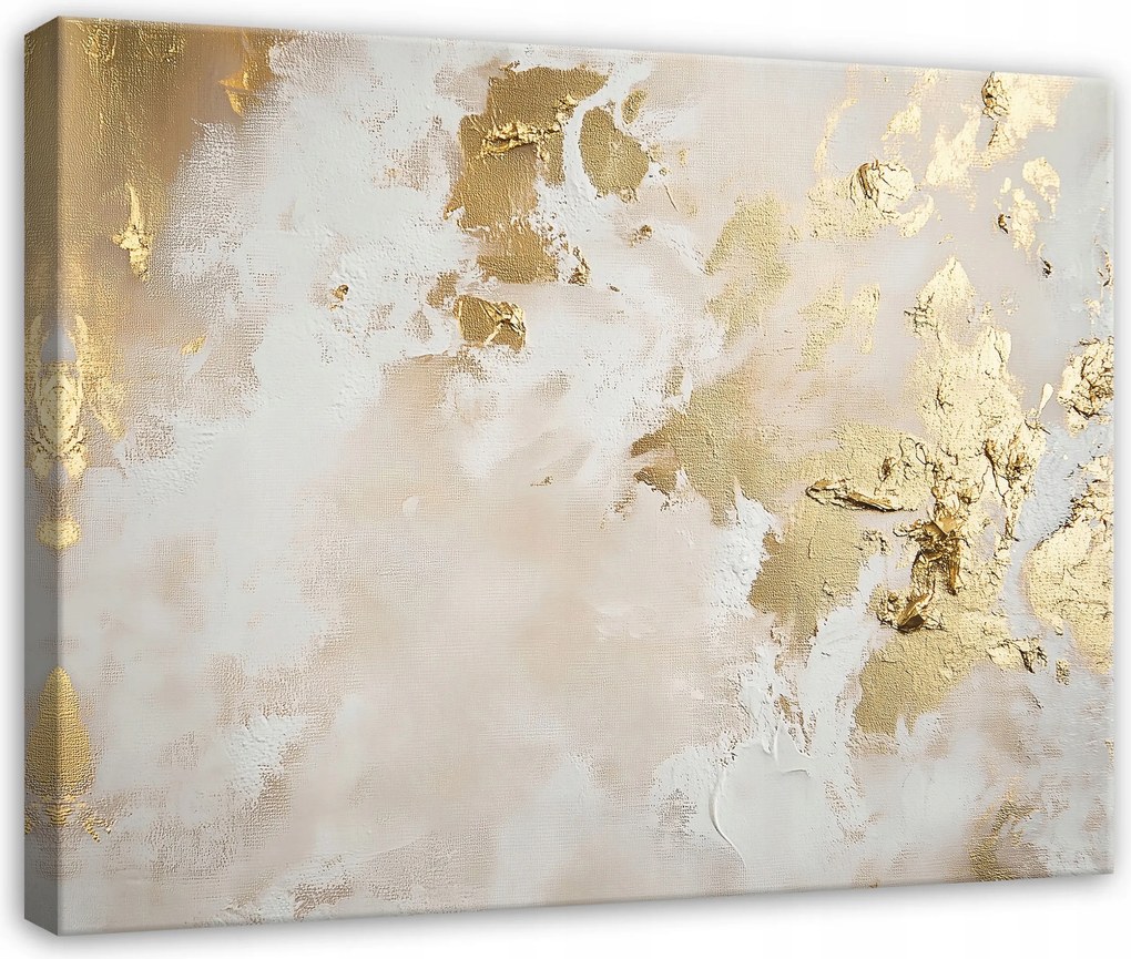 Vászonkép Nappali Hálószoba Konyha Vászon Fal Absztrakt Arany 40x30