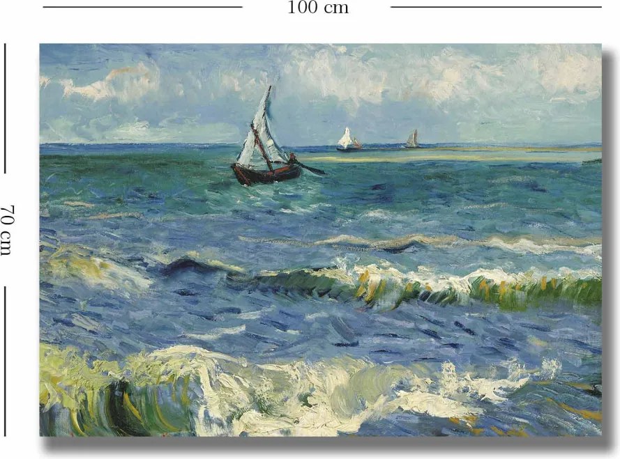 70100VANGOGH007 Van Gogh vászonkép, 70 x 100 cm