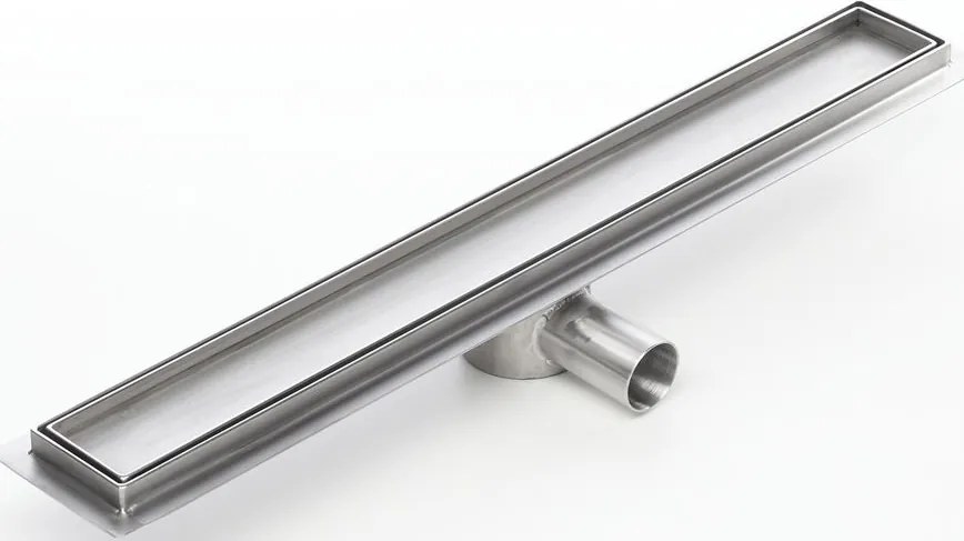 Kesmet 80 cm-es vonalfolyóka csempebeépítéshez, Acél