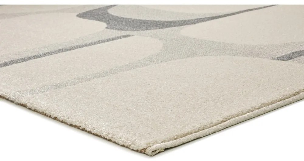 Világosszürke-krémszínű szőnyeg 80x150 cm Porto – Universal
