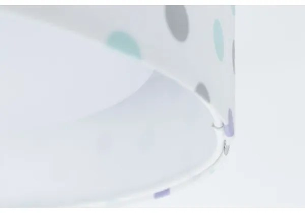 LED mennyezeti lámpa GALAXY KIDS LED/24W/230V színes pöttyökkel