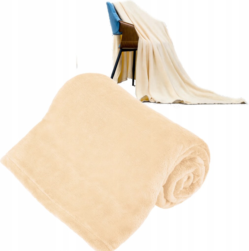 Polár takaró Teesa vastag meleg ágytakaró 150x200