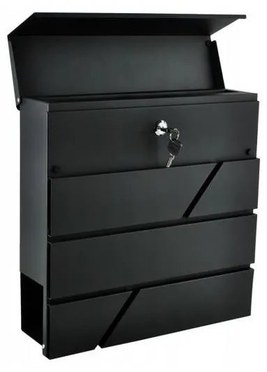 Postaláda 36,7x37 cm antracit