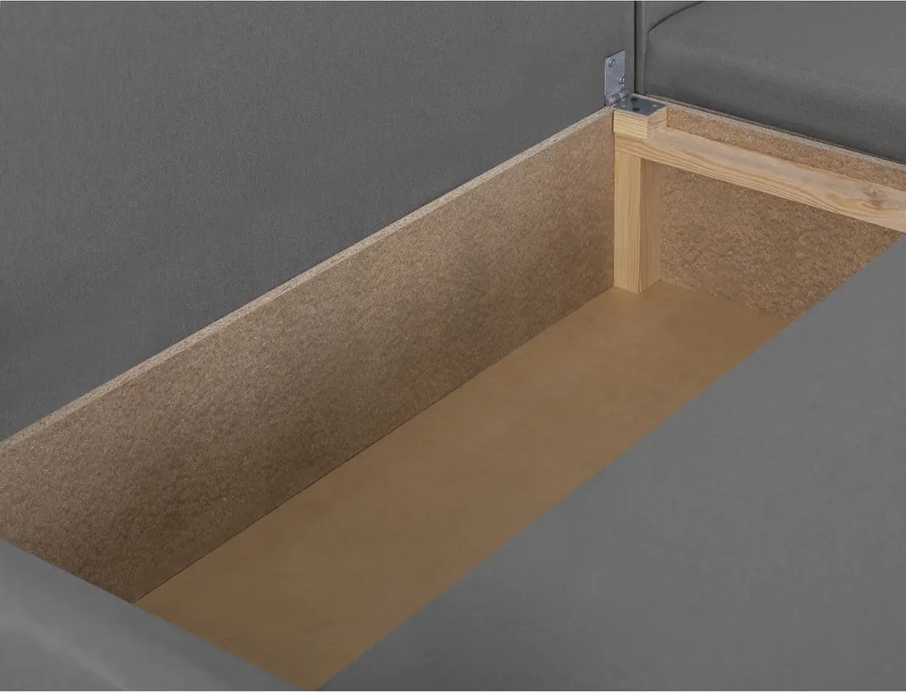 ALEX Kinyitható sarokkanapé Mustár