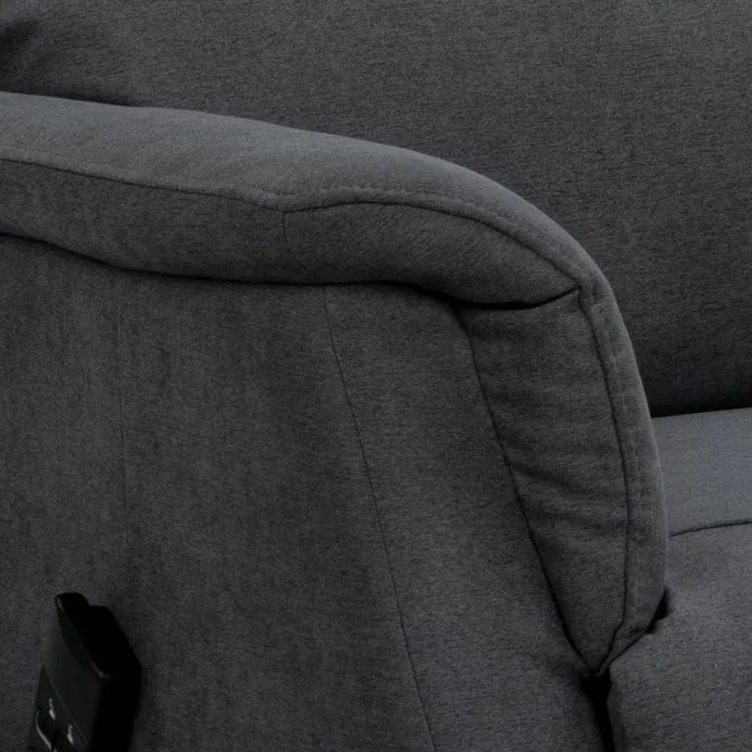 Elektromos Fekvőfotel, Szürke Szövet. TV-1171 GREY2
