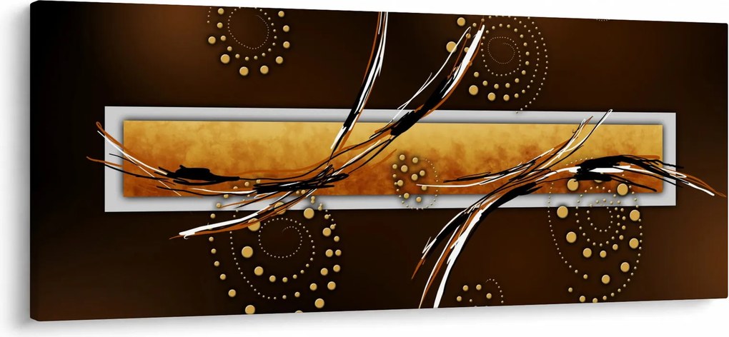 Az absztrakció képe - Pillangók (120x50 cm)